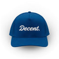 "Decent." Golf Hat (Royal Blue)