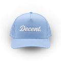 "Decent." Golf Hat (Baby Blue)
