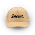 "Decent." Golf Hat (Tan)
